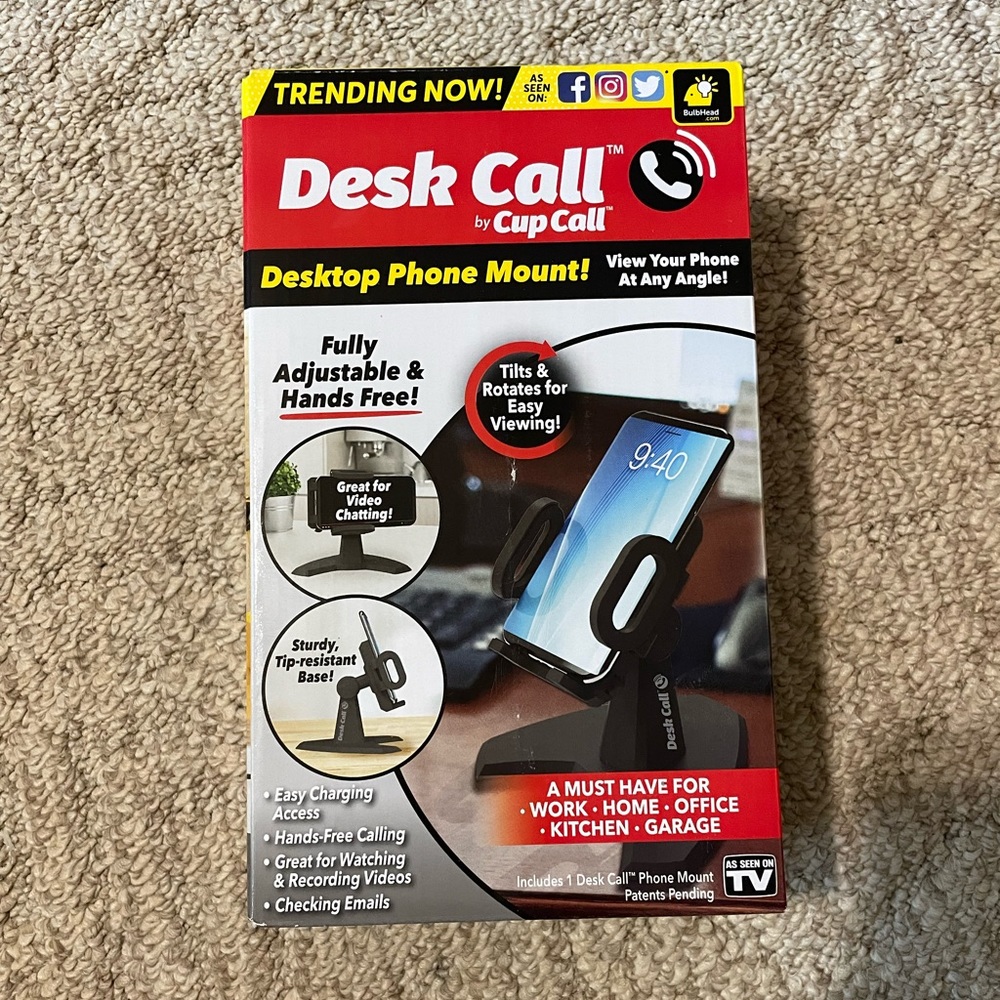 Desktop Phone Mount
